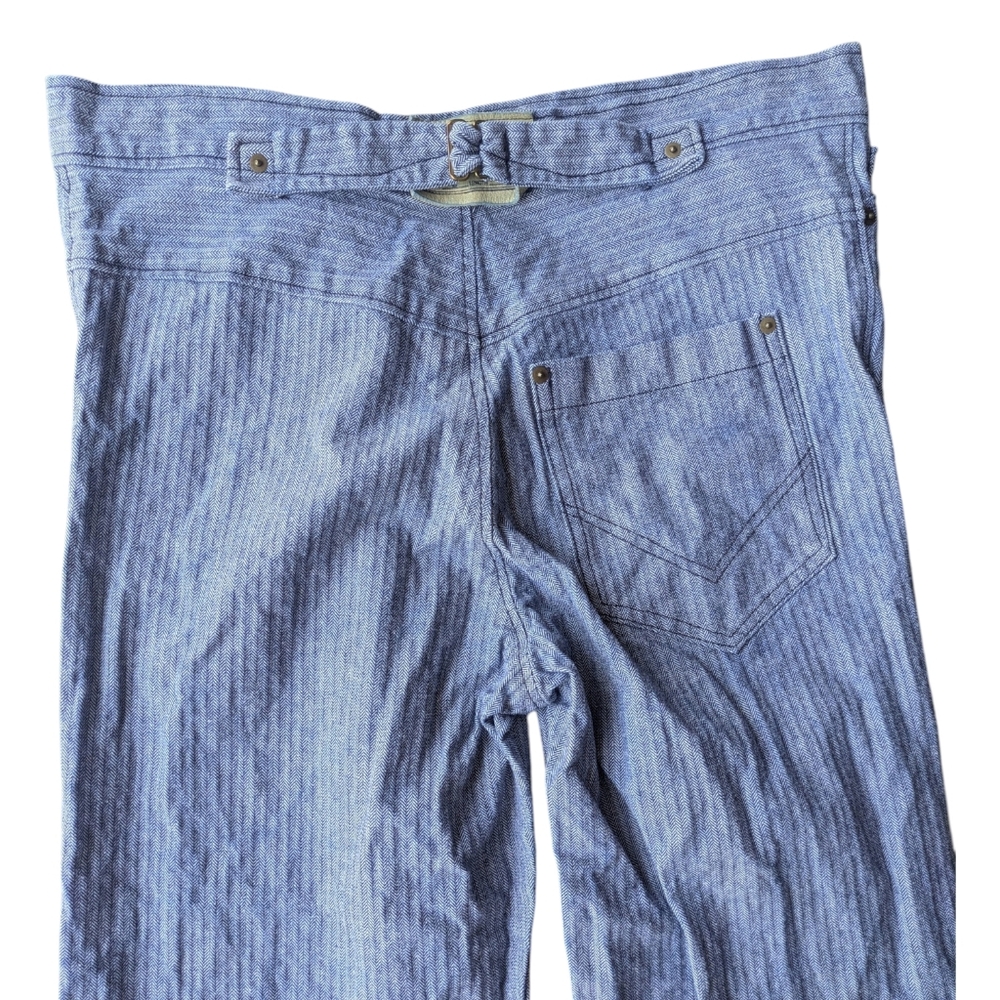 River Junction Trade Company Old West Jeans 38 Buckle Back Button Fly Frontier